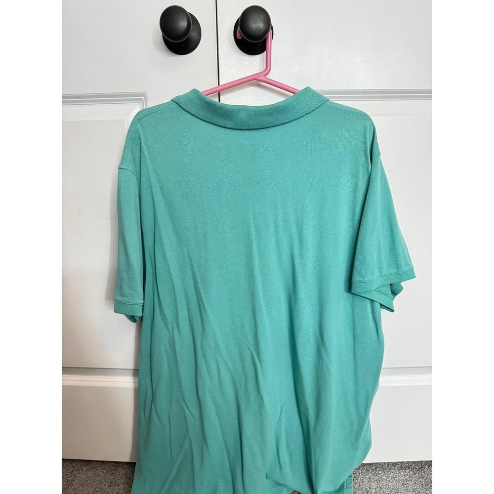 Sonoma Men XXL Weekend Polo Shirt Teal Green Short Sleeve Collared